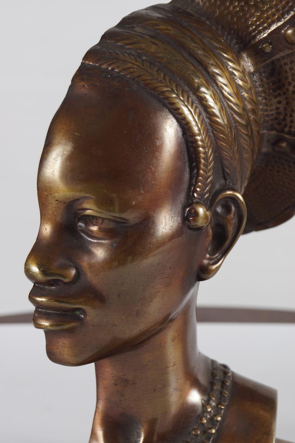 EARLY 20TH-CENTURY BRONZE SCULPTURE - Image 2 of 2