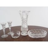 ASSORTMENT OF WATERFORD CRYSTAL