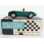 SCALEXTRIC GREEN PORSCHE MM-C61 MODEL CAR