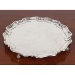 SILVER SERVING TRAY