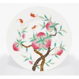 CHINESE QING FAMILLE ROSE PLATE