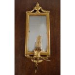LATE 19TH-CENTURY SCONCE MIRROR