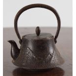 CHINESE QING CAST IRON TEAPOT