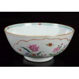 18TH-CENTURY CHINESE FAMILLE ROSE BOWL