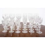 COLLECTION OF 24 WATERFORD GLASSES