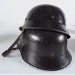 2 GERMAN WW2 HELMETS