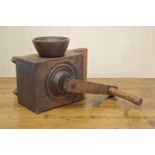 19THC WOODEN COFFEE GRINDER