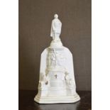 GLAZED PORCELAIN MODEL OF THE O'CONNELL MONUMENT