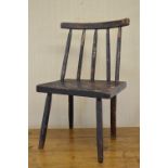 19TH-CENTURY CORK HEDGE CHAIR