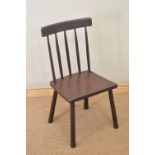 19TH-CENTURY ULSTER HEDGE CHAIR