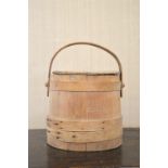 PINE STAVE FLOWER BIN