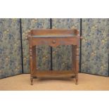 19TH-CENTURY PINE WASH STAND