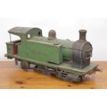 19TH-CENTURY MODEL GREAT WESTERN STEAM ENGINE