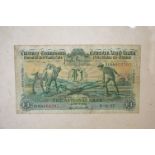 IRISH PLOUGHMAN'S POUND NOTE