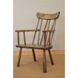 RARE 19TH-CENTURY MEATH HEDGE CHAIR