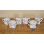 SET OF 6 LATE 19TH-CENTURY MUGS