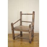 19TH-CENTURY CHILD'S HEDGE CHAIR