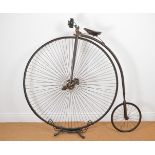 ORIGINAL 19H-CENTURY PENNY FARTHING