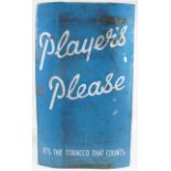 VINTAGE PLAYER'S PLEASE ENAMELLED SIGN