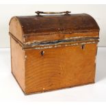 EARLY 19TH-CENTURY METAL CASH BOX