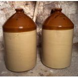 2 CORCORAN & CO. CARLOW EARTHENWARE JUGS