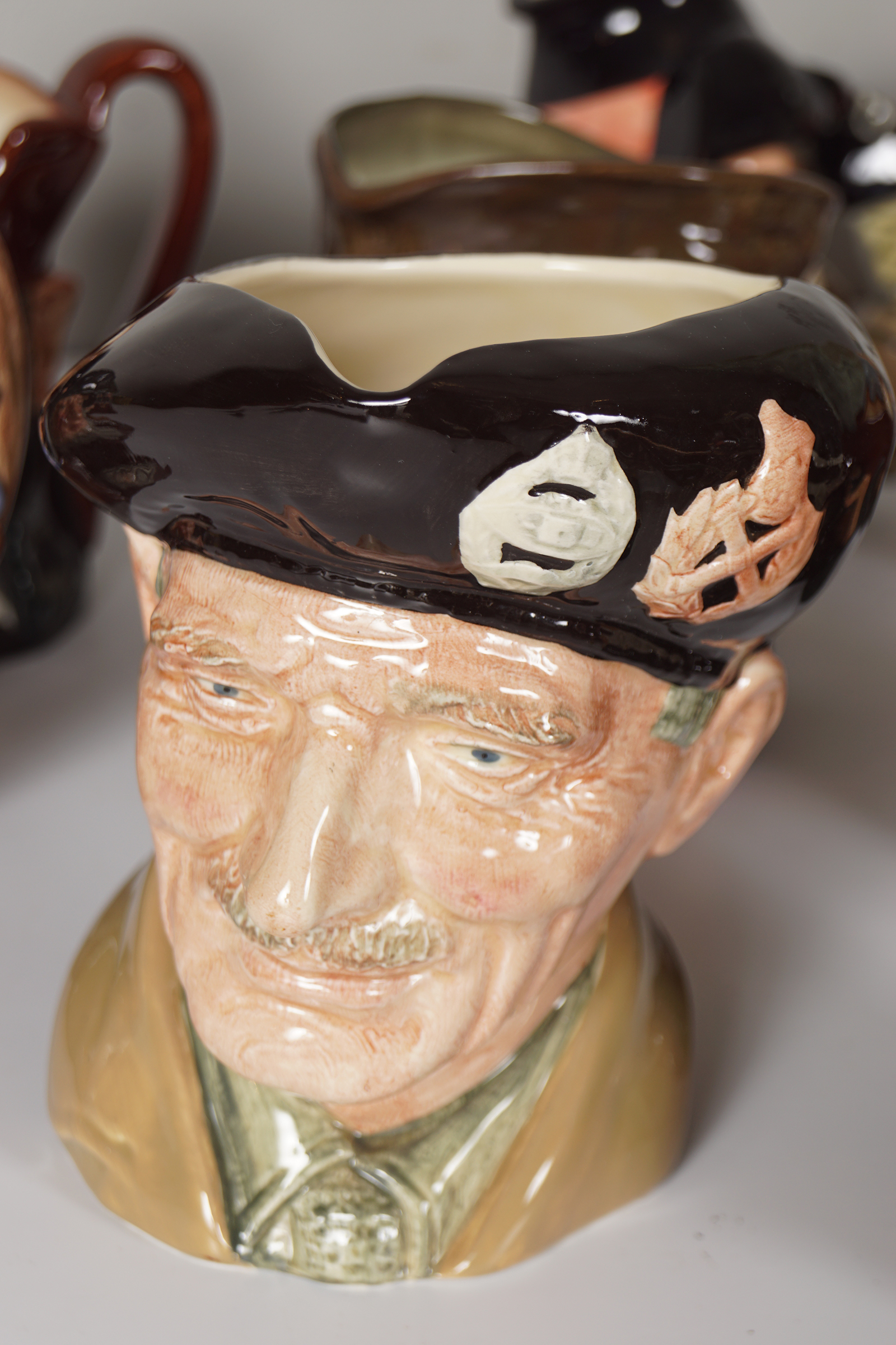COLLECTION OF 10 ROYAL DOULTON CHARACTER JUGS - Image 3 of 8
