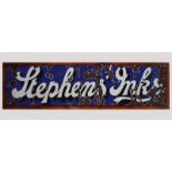 ORIGINAL STEPHEN'S INKS ENAMELLED SIGN