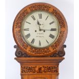 19TH-CENTURY TAVERN WALL CLOCK