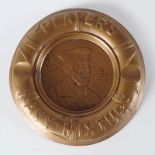 VINTAGE PLAYER'S PLEASE COPPER ASHTRAY