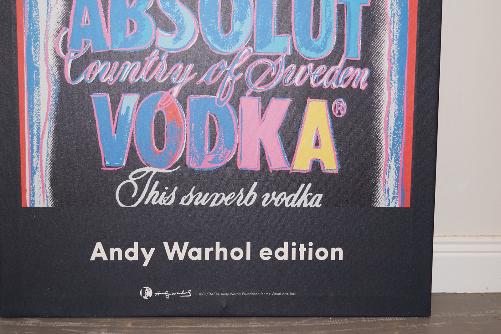 ABSOLUT VODKA POSTER - Image 3 of 3