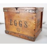 VINTAGE WOODEN EGG CRATE