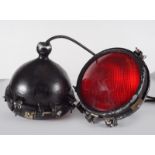 2 EARLY NRS RAILWAY LIGHTS