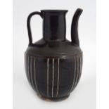 CHINESE BLACK GLAZED CIZHOU TYPE EWER