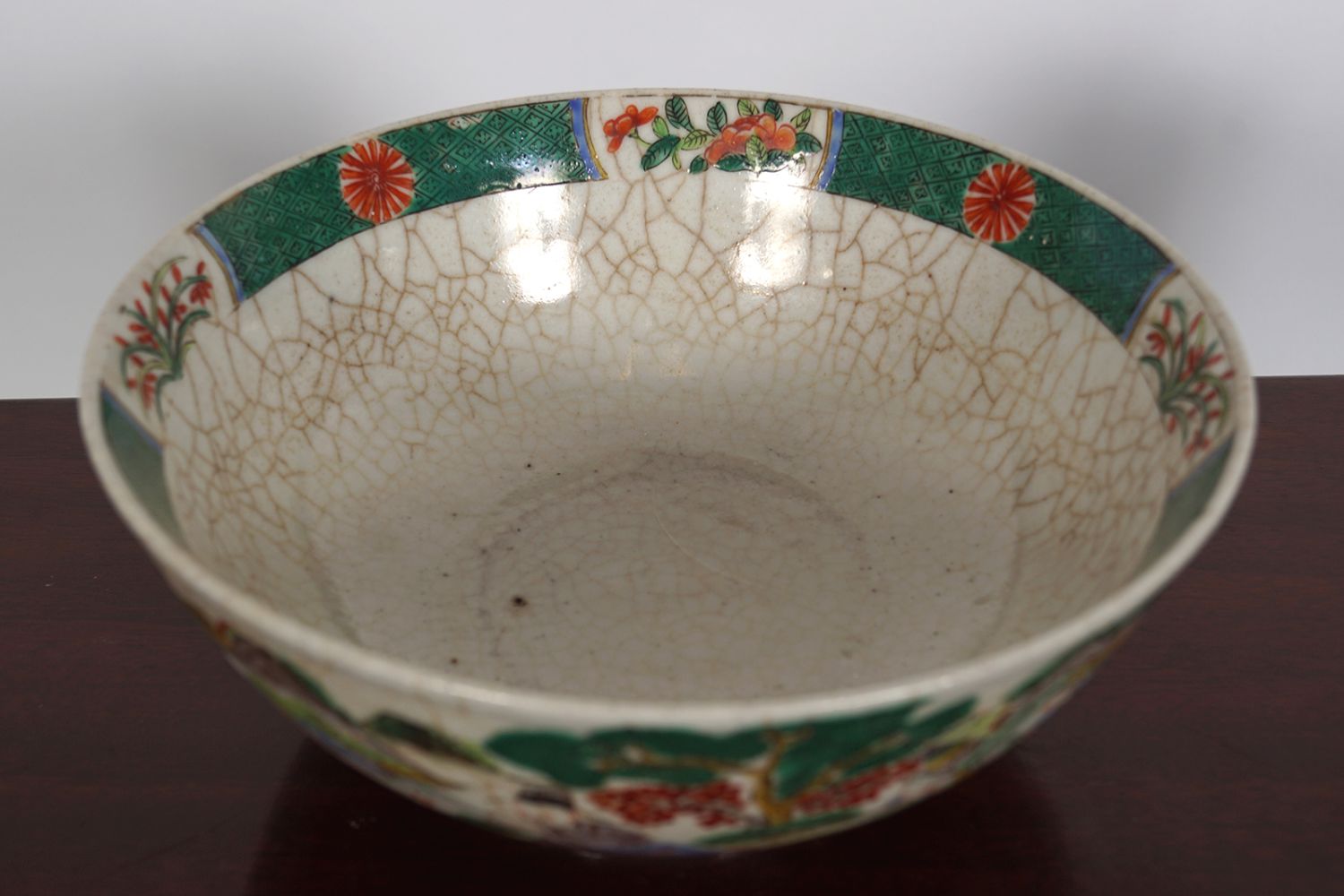 CHINESE FAMILLE VERTE SCHOLAR'S BOWL - Image 2 of 7