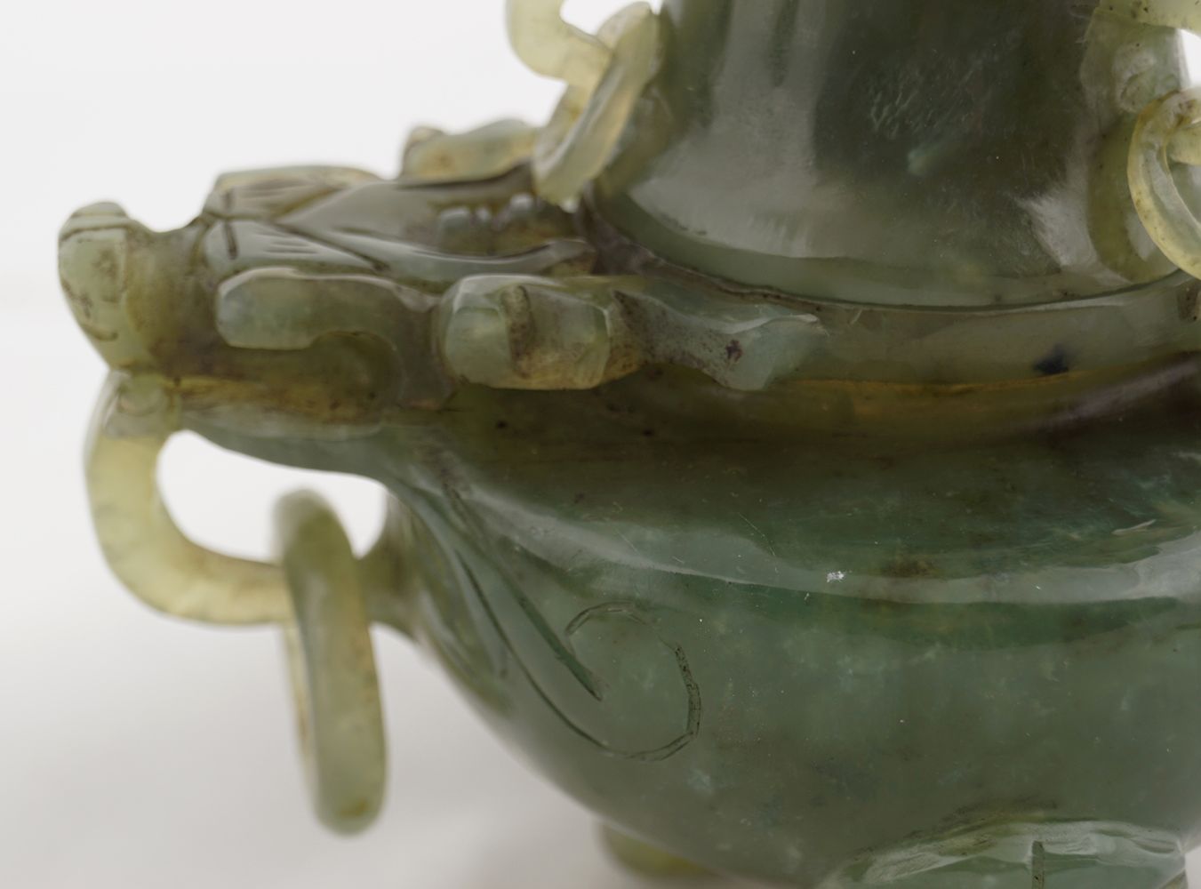 CHINESE JADE CENSER - Image 4 of 8