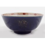 18TH-CENTURY BLUE GLAZED BOWL