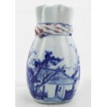 CHINESE QING BLUE & WHITE VASE