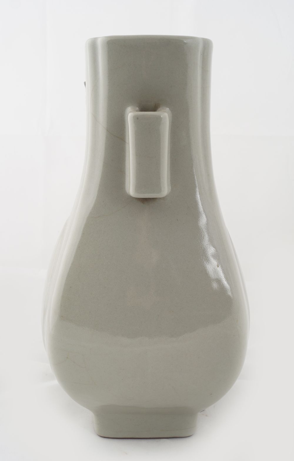 CHINESE QING PERIOD HU-SHAPED VASE - Image 5 of 10