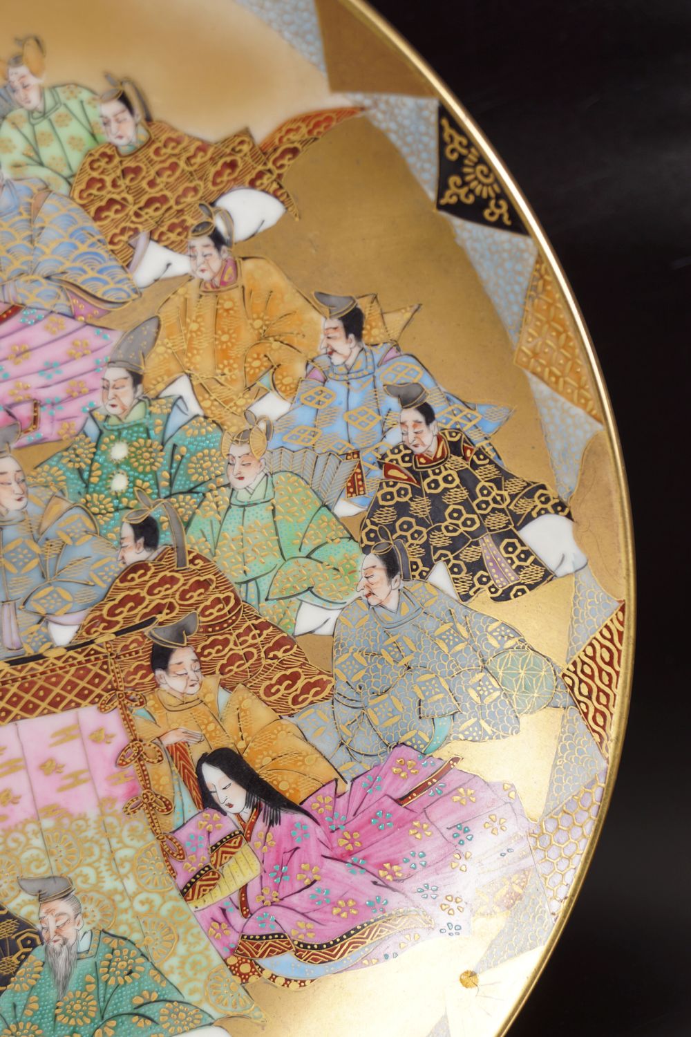 JAPANESE MEIJI CERAMIC PLATE - Image 6 of 8