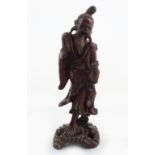 CHINESE QING HARDWOOD FIGURE