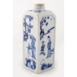 18TH-CENTURY CHINESE KANGXI BLUE & WHITE VASE