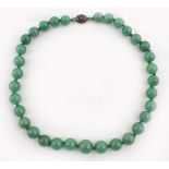 CHINESE GREEN JADE NECKLACE