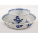 18TH-CENTURY KANGXI BLUE & WHITE CUP