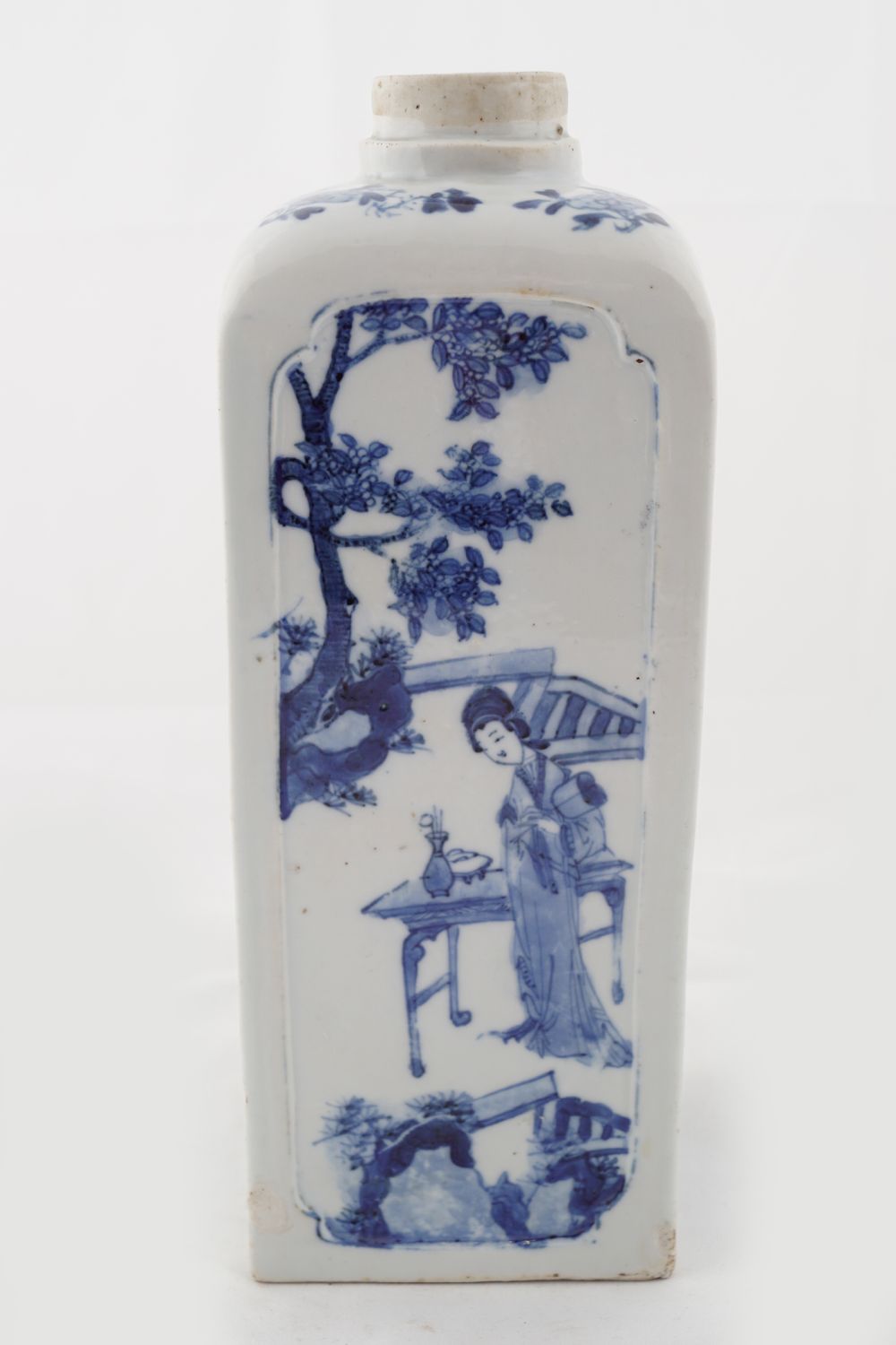 18TH-CENTURY CHINESE KANGXI BLUE & WHITE VASE - Image 5 of 7