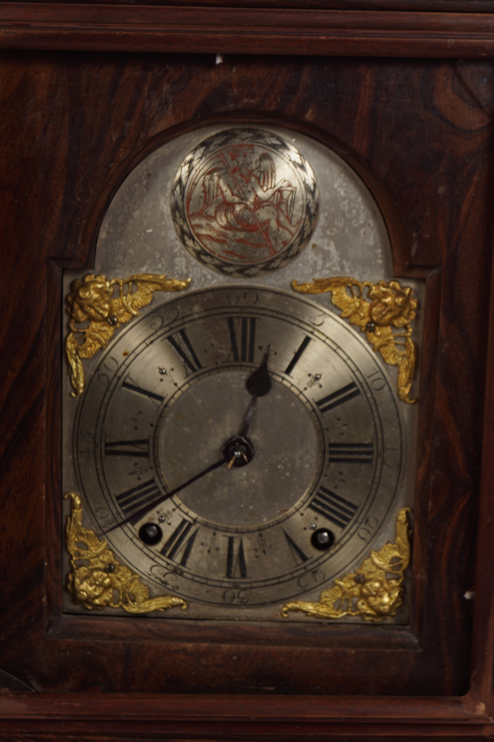 19TH-CENTURY WALNUT CASED BRACKET CLOCK - Image 2 of 6
