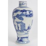 CHINESE BLUE & WHITE VASE