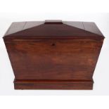 WILLIAM IV MAHOGANY WINE COOLER