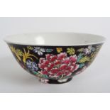 CHINESE POLYCHROME BOWL