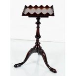 GEORGE III PERIOD MAHOGANY URN TABLE