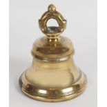 18TH-CENTURY BRONZE BELL